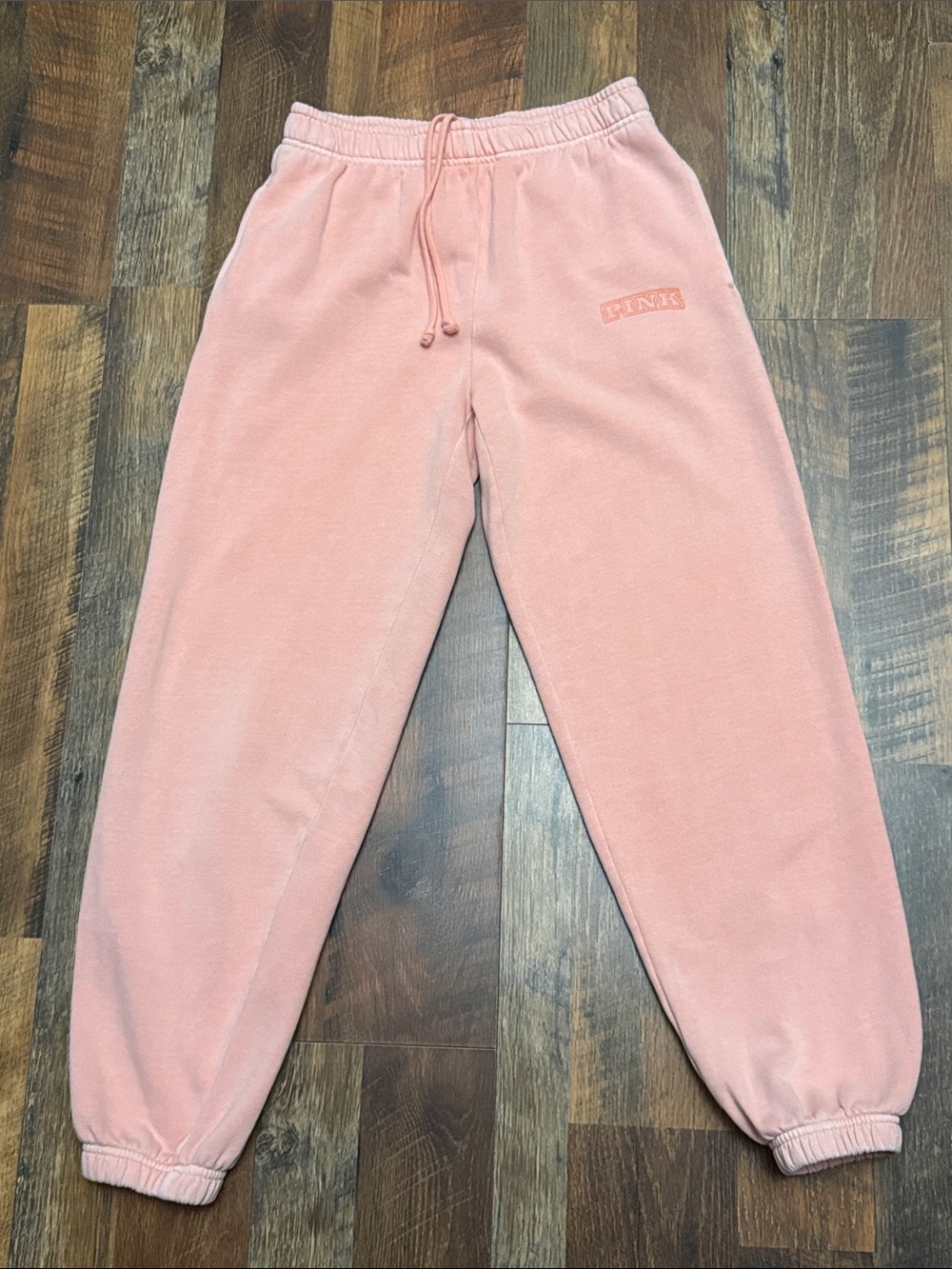 PINK Victoria’s Secret Light Pink Fleece Jogger Sweatpants XS